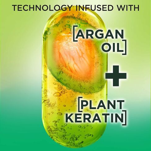 مصل Garnier Fructis Sleek & Shine المضاد للتجعد للشعر المجعد والجاف، زيت الأرغان، 5.1 أونصة سائلة، عدد 1 (قد تختلف التعبئة) in Kuwait