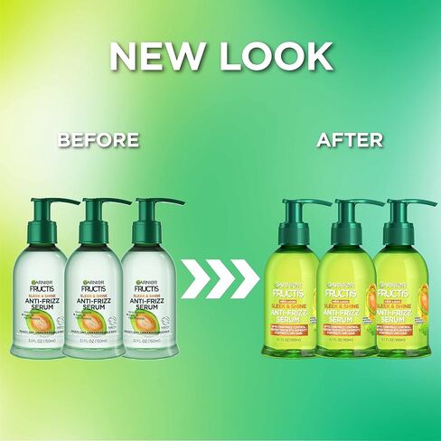 مصل Garnier Fructis Sleek & Shine المضاد للتجعد للشعر المجعد والجاف، زيت الأرغان، 5.1 أونصة سائلة، عدد 1 (قد تختلف التعبئة) in Kuwait