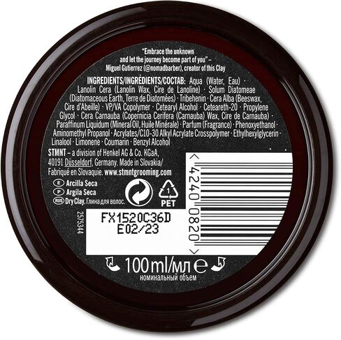STMNT Grooming Goods Dry Clay | Extra Matte Finish | Super Strong Control | Easy to Wash Out in Saudi Arabia