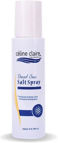 Celine Claire dead sea salt spray carries rich minerals from dead sea clay salt, hair texturing and volumizer, for men and women, hair thickening for firm all day hold, hair mist salt spray to boost volume of your hair texturizer for natural hair beach wa in Saudi Arabia
