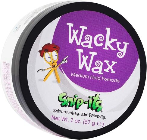 Snip-its Wacky Kids Hair Wax 2oz | Great Baby Hair Gel Alternative with All Day, Medium Strong Hold – Fresh Tropical Fragrance – All Natural Hair Wax Product Made in USA | Salon Quality. Kid Friendly. in Saudi Arabia