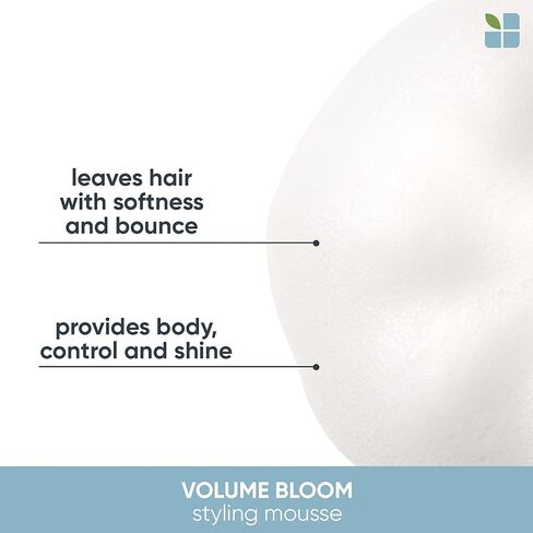 Biolage Styling Whipped Volume Mousse | Provides Body, Control & Shine Leaving Hair With Natural Softness | Medium Hold | Paraben-Free | Vegan | 8.5 Oz. | 8.5 Fl. Oz in Saudi Arabia