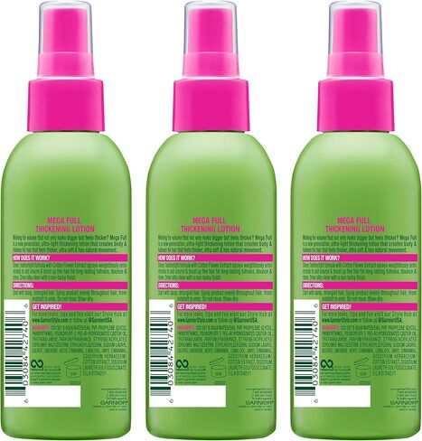 لوشن غارنييه فروكتيس ستايل ميجا للتكثيف الكامل، 5.0 أونصة، عدد 1 (قد تختلف التعبئة) in Kuwait