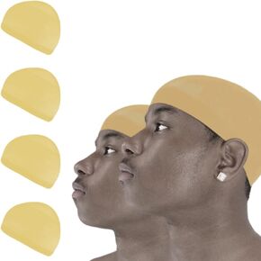 4 Pcs Wave Cap Stocking Stretch Compression Long Lasting Lightweight Comfortable Fit Durable Skull Headwear