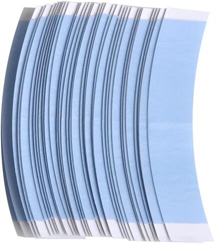 Wig Tape Strips 36 Pieces Double Sided Bonding Clear Adhesive Tape for Lace Wig Toupee Hairpiece(A Contour) in Saudi Arabia