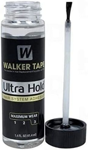 walker tape co New Ultra Hold Acrylic Adhesive 1.4oz w/Brush Applicator, one Color in Saudi Arabia