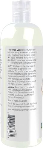 NOW Solutions, Liquid Coconut Oil, Light and Nourishing, Promotes Healthy-Looking Skin and Hair, 16-Ounce in Saudi Arabia