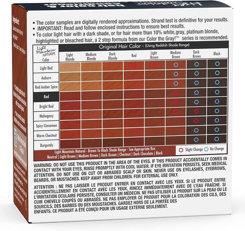 Light Mountain Henna Hair Color & Conditioner, Red - Organic Henna Leaf Powder, Pure Botanical Semi-Permanent Hair Color with Conditioning Benefits, 4 Oz in Saudi Arabia
