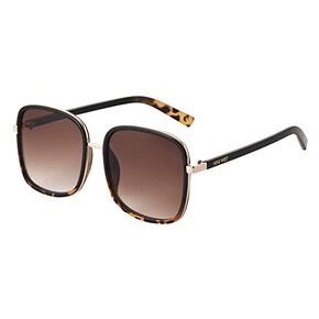 ناين ويست نظارة شمسية مرجانية مربعة للنساء in Kuwait