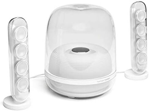 Harman Kardon Aura Studio 3 - Elegant, BT Wireless Speaker with Premium Design and Ambient Lighting- Black in Saudi Arabia