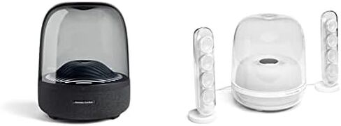 Harman Kardon Aura Studio 3 - Elegant, BT Wireless Speaker with Premium Design and Ambient Lighting- Black in Saudi Arabia