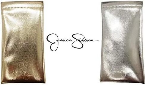 Jessica Simpson womens Jessica Simpson J106 Iconic UV Protective Metal Aviator Women s Sunglasses Glam Gifts for Women Wor, Gold, 59 mm US in Saudi Arabia