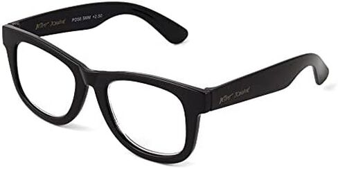 Betsey Johnson womens Thea Glasses Blue Light Glasses, Shiny Black, 62mm US in Kuwait