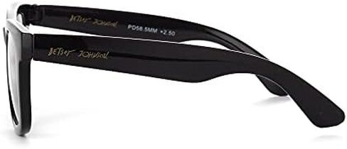 Betsey Johnson womens Thea Glasses Blue Light Glasses, Shiny Black, 62mm US in Kuwait