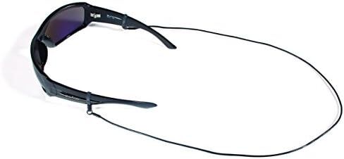 Croakies Premium Leather Cord Fashion Eyewear Retainer (24 Inches, Black) in Saudi Arabia