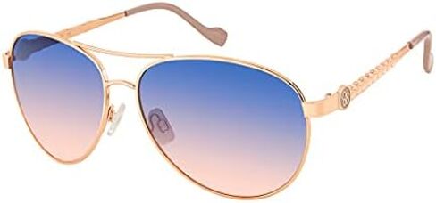 Jessica Simpson J5702 Stylish Metal UV Protective Aviator Sunglasses. Glam Gifts for Women, 59 mm in Saudi Arabia