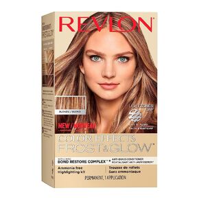 Revlon Permanent Hair Color, Permanent Hair Dye, Color Effects Highlighting Kit, Ammonia Free & Paraben Free, 20 Blonde, 8 Oz, (Pack of 1)