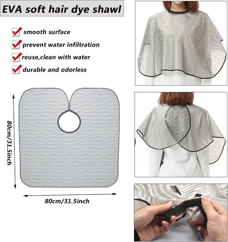 Hair Dye Coloring Kit, Hair Bleaching Kit, Thickening Hair Dye Color Brush And Bowl Set, Ear Cover, Hairpin, Gloves, Mixer, Hair Coloring Cape, Hair Dye DIY Tools Hair Salon Supplies (16 PCS) in Kuwait