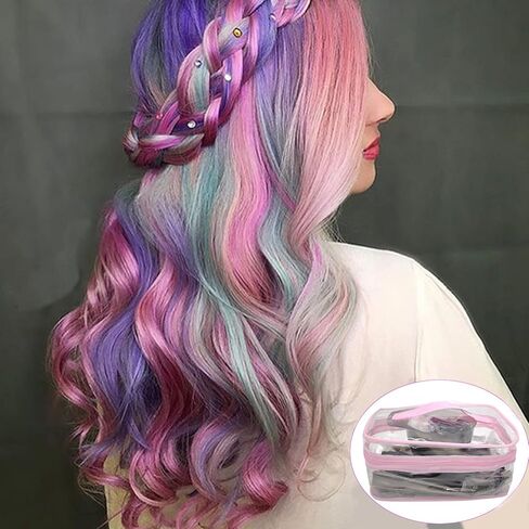 Hair Dye Coloring Kit, Hair Bleaching Kit, Thickening Hair Dye Color Brush And Bowl Set, Ear Cover, Hairpin, Gloves, Mixer, Hair Coloring Cape, Hair Dye DIY Tools Hair Salon Supplies (16 PCS) in Kuwait
