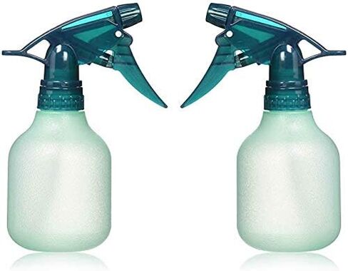 Rayson Empty Spray Bottle Refillable Container, Fine Mist Sprayer Trigger Squirt Bottle for Taming Hair, Hair styling, Watering Plants, Showering Pets (2 Pack, Green) in Saudi Arabia