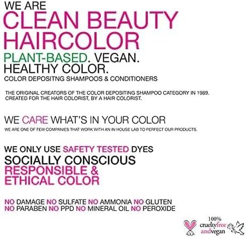 Celeb Luxury Colorwash Color Depositing Conditioner + Bondfix Bond Rebuilder, Semi Permanent Hair Color, Vegan Hair Dye, Viral and Gem Lites in Saudi Arabia