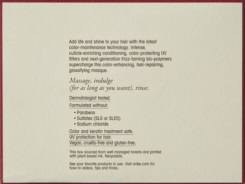 Oribe Masque for Beautiful Color in Saudi Arabia
