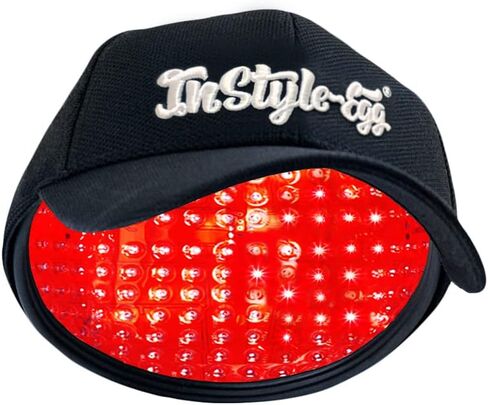 Instyle-Egg 272 Laser Cap for Hair Growth, FDA Cleared Hair Regrowth System for Men/Women, Scalp Treatment to Stop Hair Loss and Regrows Thinning Hair, Low Level Laser Therapy w/Medical Grade Lasers in Saudi Arabia
