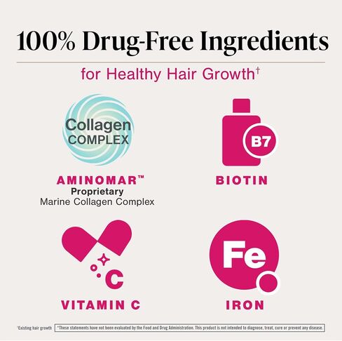 Viviscal Hair Growth Supplements for Women to Grow Thicker, Fuller Hair, Clinically Proven with Proprietary Collagen Complex, 60 Count (Pack of 1), 1 Month Supply in Saudi Arabia