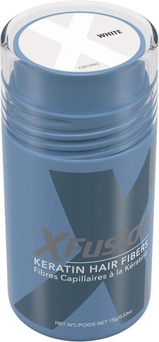 XFusion Keratin Hair Fibers - White (15g) in Kuwait