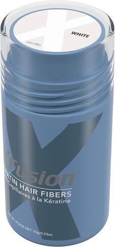 XFusion Keratin Hair Fibers - White (15g) in Kuwait