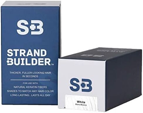 Hair Fibers for Thinning Hair and Hair Loss, Natural Keratin Hair Building Fibers, Undetectable Hair Thickener for Men or Women, 5g (Auburn) in Saudi Arabia