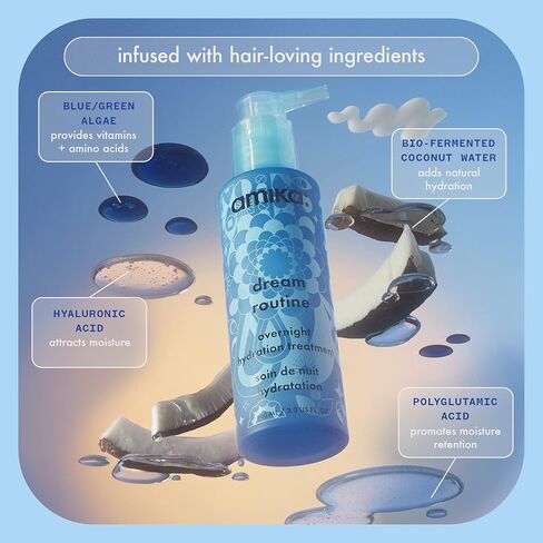 amika dream routine overnight hydrating hair mask, 100ml in Saudi Arabia