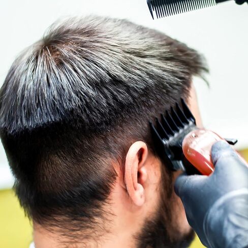 واقيات قص الشعر الممتازة مناسبة لقص الشعر، أمشاط احترافية لقص الشعر مع مشبك معدني، مجموعة 10 واقيات لأطوال القطع متوافقة مع معظم ماكينات قص الشعر من Wahl in Kuwait