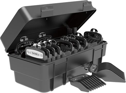 Wahl Clipper Genuine Elite Attachment Guard Organization Kit with Hair Clipper Guide Combs, 14 Piece Elite Storage Kit for Wahl Hair Clippers -3291-200 in Saudi Arabia