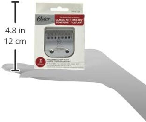 Oster Professional 76918-126 Replacement Blade, Classic 76/Star-Teq/Power-Teq Clippers, Size #2, 1/4" (6.3 mm) in Saudi Arabia
