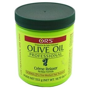 Ors Olive Oil Creme Relaxer Normal 18.75 Ounce Jar (555ml) (2 Pack) in Saudi Arabia