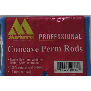 Concave Blue Perm Rods 12pk in Kuwait