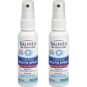 Extra Gentle Dry Mouth Spray - Soothing Mint Mouth Spray with Salivary Enzymes - Moisturizing Mouth Spray to Aid Dry Mouth - Supports Saliva's Natural Defenses - 250 Pumps (1.5oz Bottle)