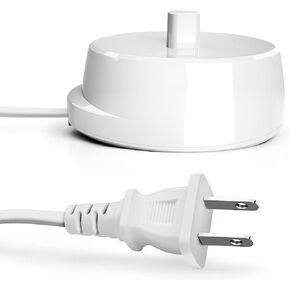 Toothbrush Charger for Oral B, Braun Toothbrush Charger Base Inductive Model 3757 Charger Portable Environmental ABS for Travel Replacement White in Saudi Arabia