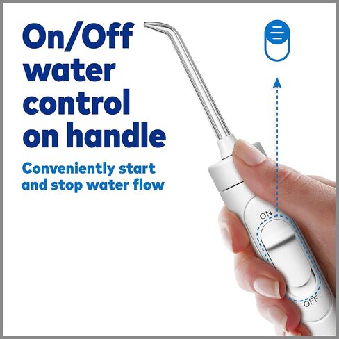 Waterpik ION Professional Cordless Water Flosser Teeth Cleaner Rechargeable and Portable, Black, 1 Count in Saudi Arabia