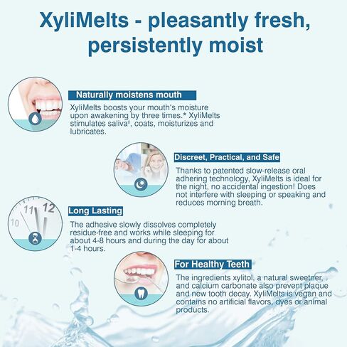 Orahealth XyliMelts Mint-Free Discs - 40 discs, Pack of 3 in Saudi Arabia