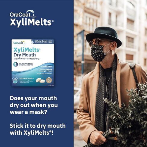Orahealth XyliMelts Mint-Free Discs - 40 discs, Pack of 3 in Saudi Arabia