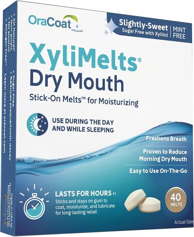 Orahealth XyliMelts Mint-Free Discs - 40 discs, Pack of 3 in Saudi Arabia
