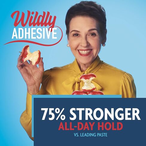 Sea Bond Secure Denture Adhesive Seals, Fresh Mint Uppers, Zinc-Free, All-Day-Hold, Mess-Free, 30 Count (Pack of 1) in Saudi Arabia