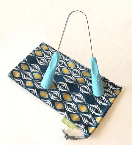 DrTung’s Stainless Tongue Scraper - Tongue Cleaner for Adults, Kids, Helps Freshens Breath, Easy to Use Comfort Grip Handle, Comes with Fabric Travel Pouch - Stainless Steel Tongue Scrapers, (1 Count) in Saudi Arabia