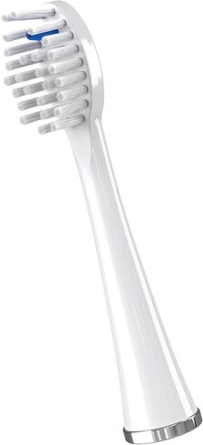 رؤوس فرشاة بديلة أصلية كاملة الحجم من Waterpik مع أغطية لفرشاة الأسنان Sonic-Fusion Flossing SFFB-2EW، عدد 2 باللون الأبيض in Kuwait