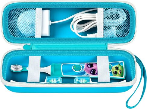 حقيبة سفر لفرشاة الأسنان متوافقة مع فرشاة الأسنان الكهربائية Philips Sonicare بروتكتيف كلين 4100 6100 5100 6500 7500/ لفرشاة الأسنان الكهربائية Oral-B Pro 1000 5000 7500 7000 6000 9600. حقيبة حامل تخزين للملحقات in Kuwait