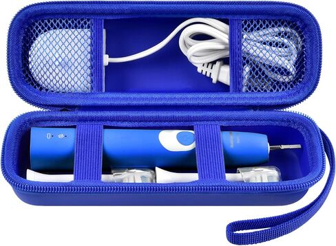حقيبة سفر لفرشاة الأسنان متوافقة مع فرشاة الأسنان الكهربائية Philips Sonicare بروتكتيف كلين 4100 6100 5100 6500 7500/ لفرشاة الأسنان الكهربائية Oral-B Pro 1000 5000 7500 7000 6000 9600. حقيبة حامل تخزين للملحقات in Kuwait