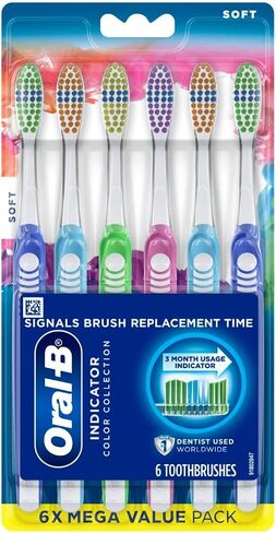 Oral-B Indicator Color Collection Toothbrush in Saudi Arabia