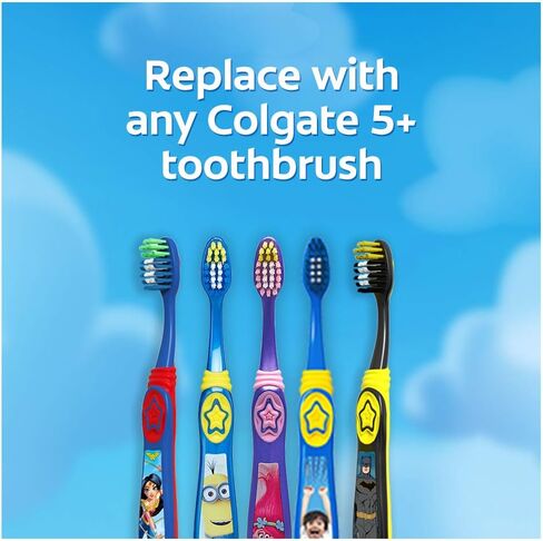 Colgate Magik Smart Toothbrush for Kids, Kids Toothbrush Timer with Fun Brushing Games Yellow 1 Count in Saudi Arabia